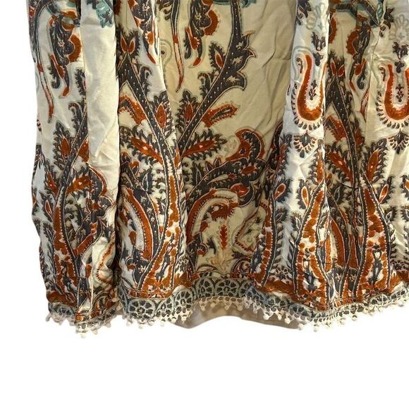 EST. 1946 Plus Size 22 Boho Chic Paisley Off-Shoulder Dress Multicolor - Picture 6 of 16